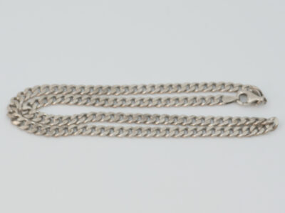 Halskedja Pansar S925 28,2g Längd 46,5cm Karbinhakelås
