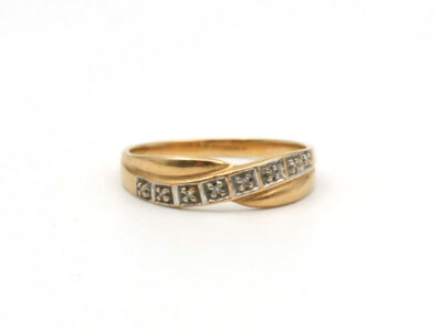 Ring Guld 18K med diamanter
