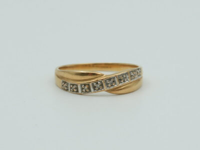 Ring Guld 18K med diamanter