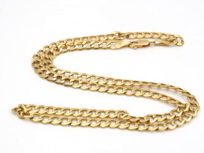 Halskedja Pansar Guld 18K