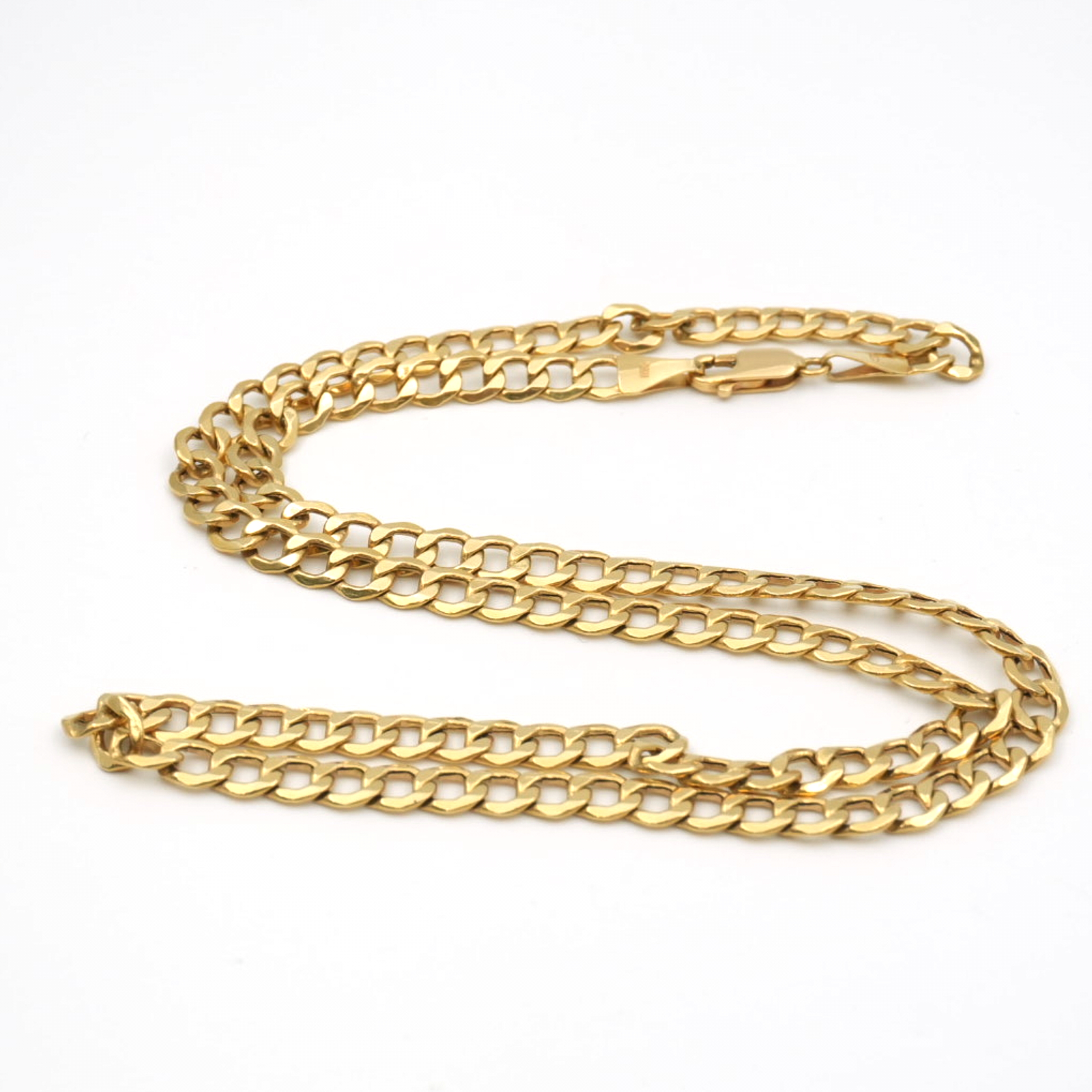 Halskedja Pansar Guld 18K