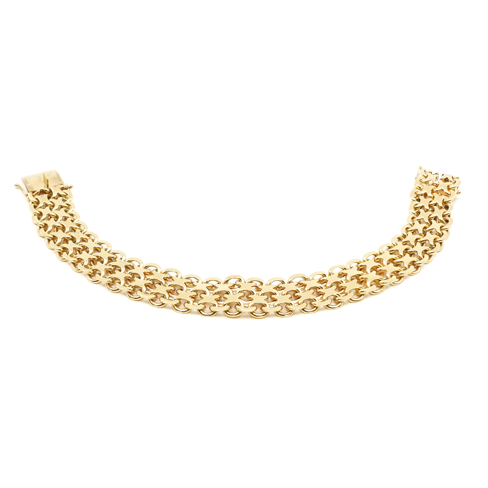 Armband X-länk Guld 18K