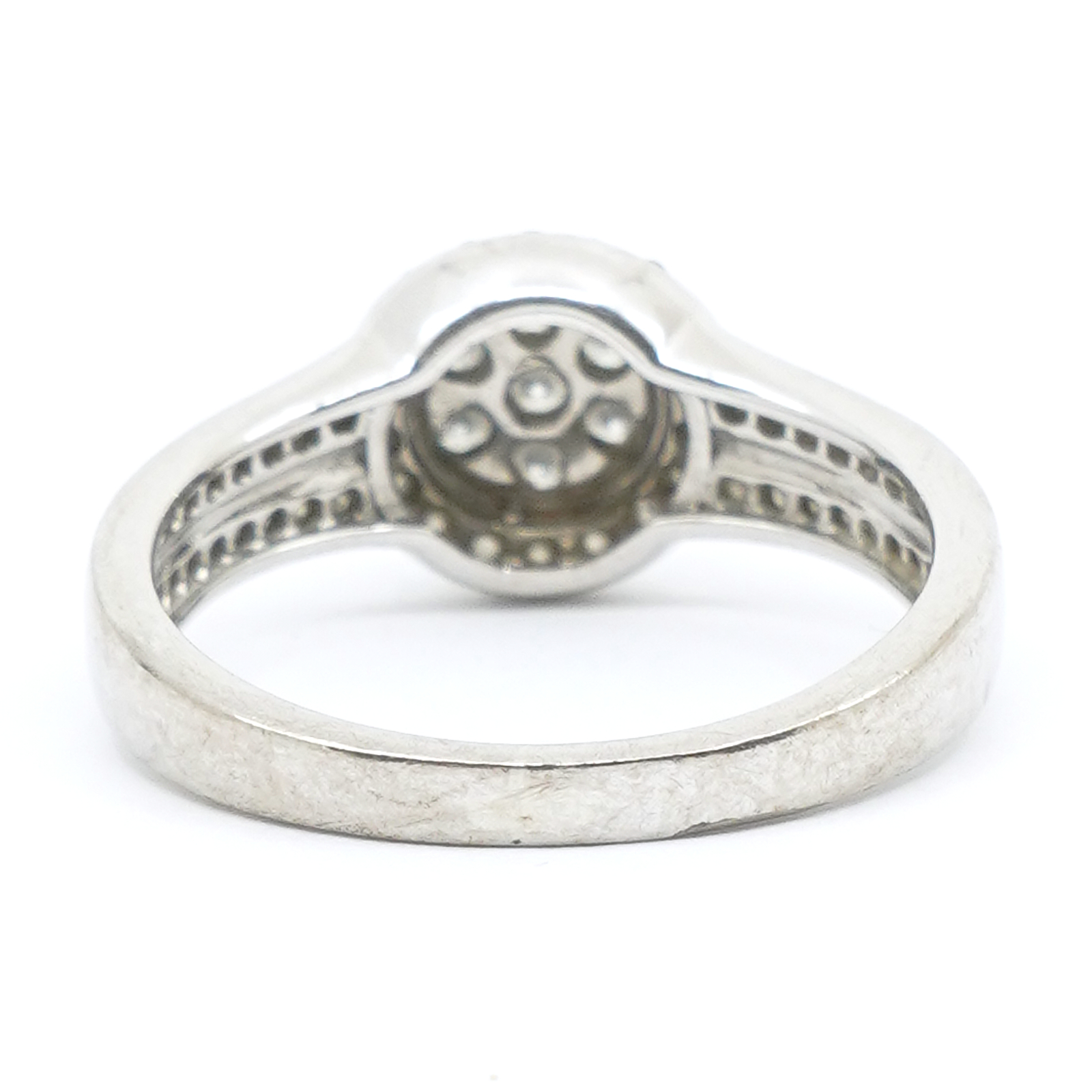 Ring Vitguld 18K