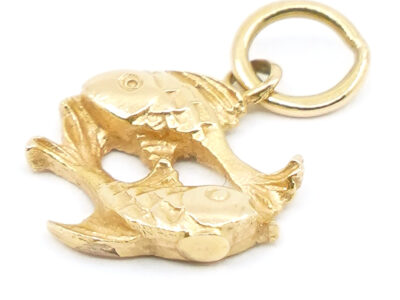 Hänge/berlock Fiskar Guld 18K
