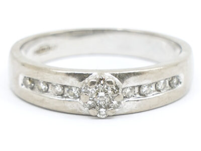 Ring Vitguld 18K