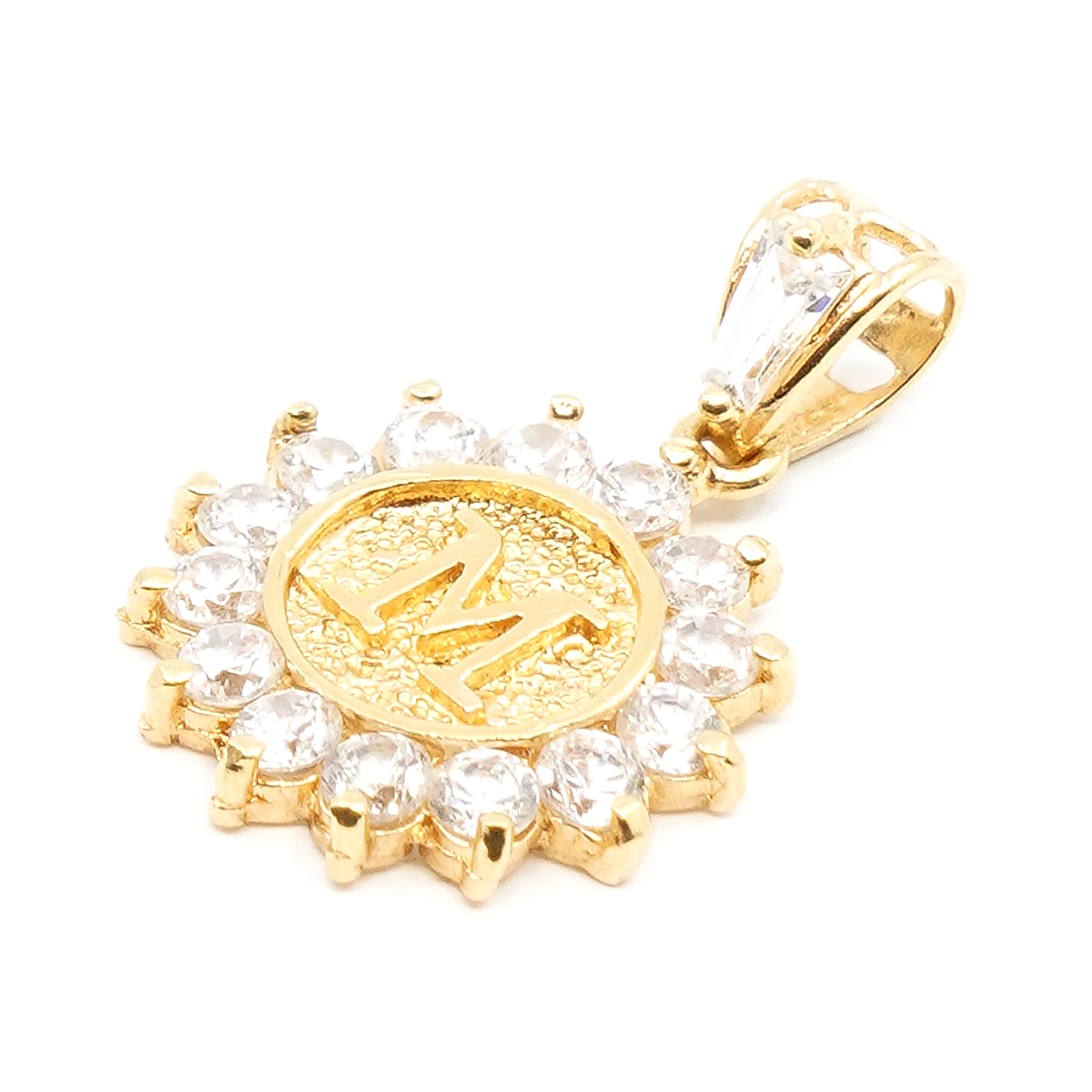 Hänge/berlock Bokstaven M Guld 18K