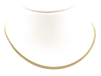 Halskedja Pansar Guld 18K