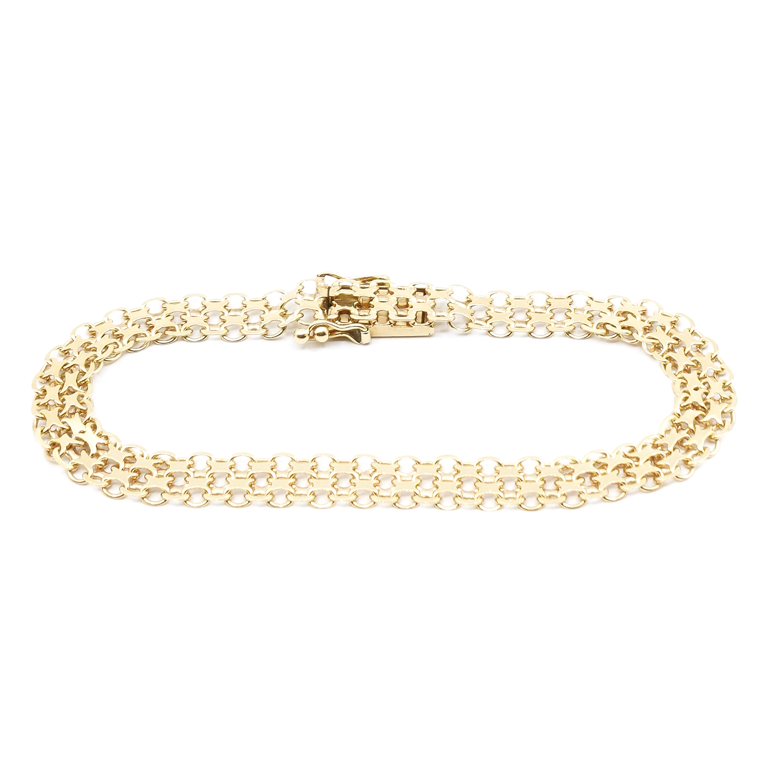 Armband X-länk Guld 18K