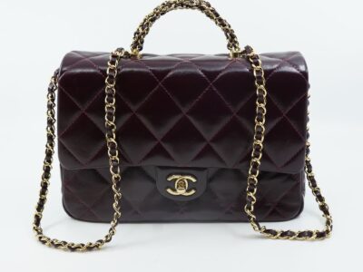 Väska Chanel "Coco handle flap bag"