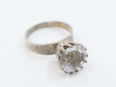 Ring Silver med sten S830