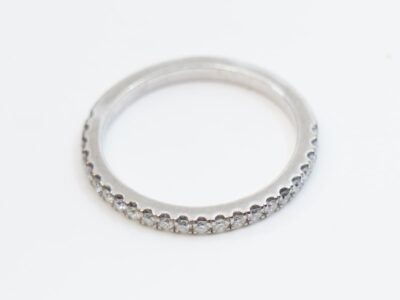 Ring Vitguld 18K med diamanter