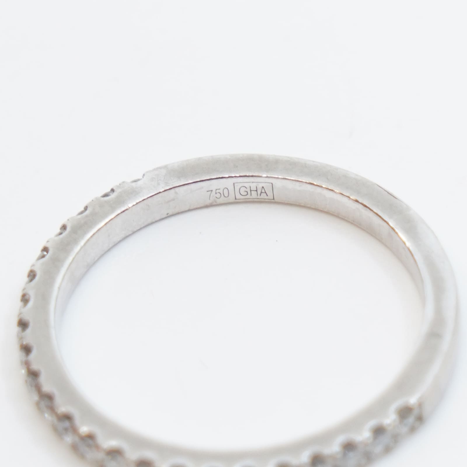 Ring Vitguld 18K med diamanter