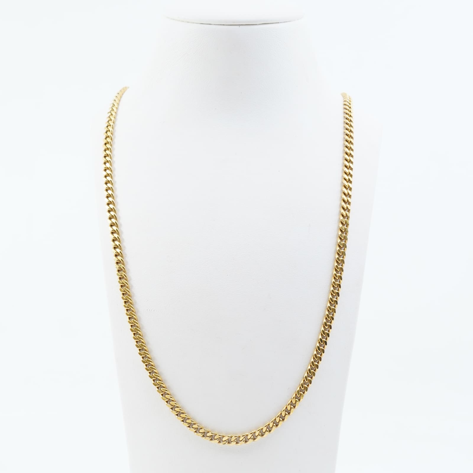 Halskedja Pansar Guld 18K