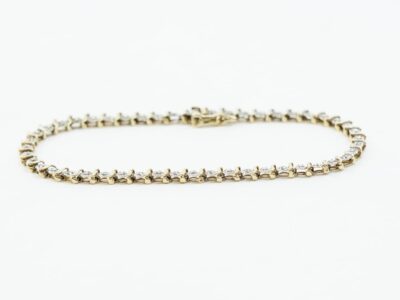 Armband Guld tvåfärgat 9K