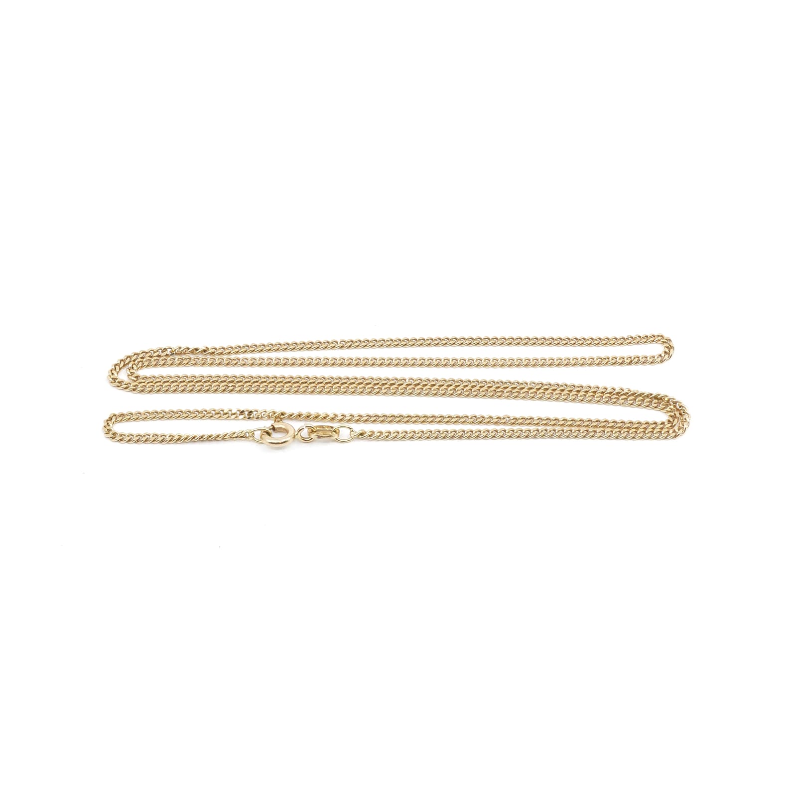Halskedja Pansar Guld 49,5cm