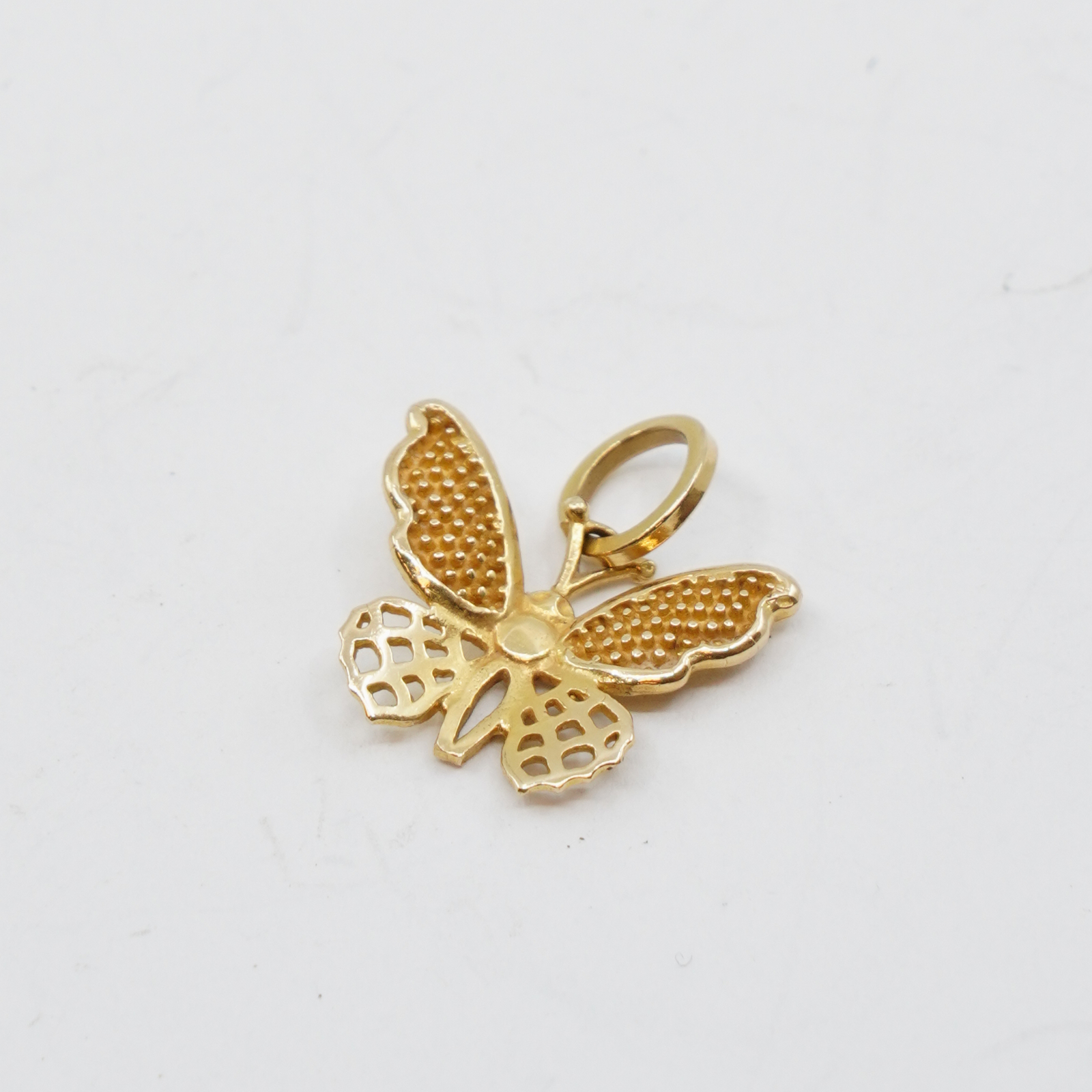 Hänge Fjäril Guld 18K