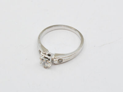 Ring Vitguld 14K
