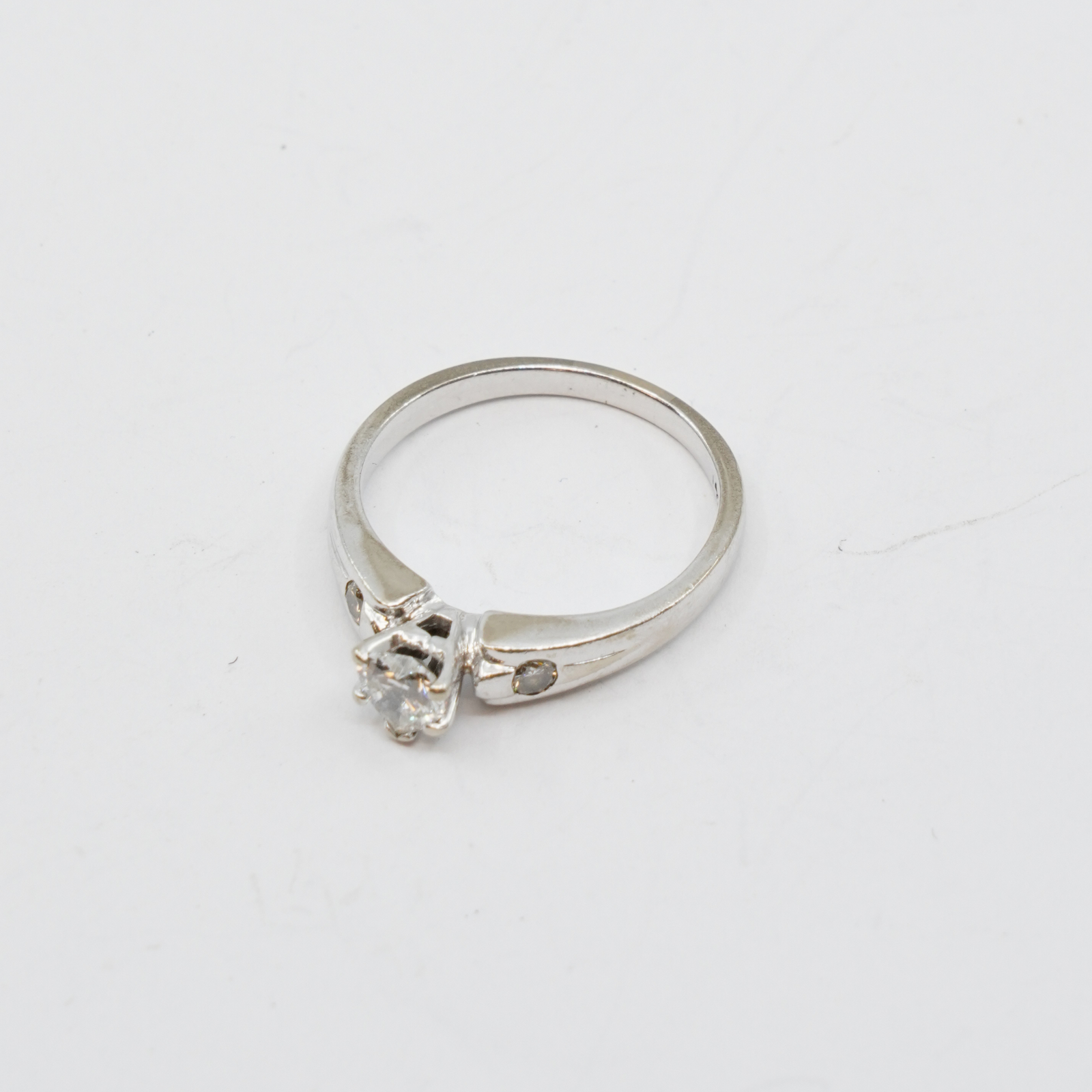 Ring Vitguld 14K