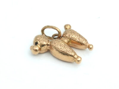 Hänge/berlock "Pudel" 18K
