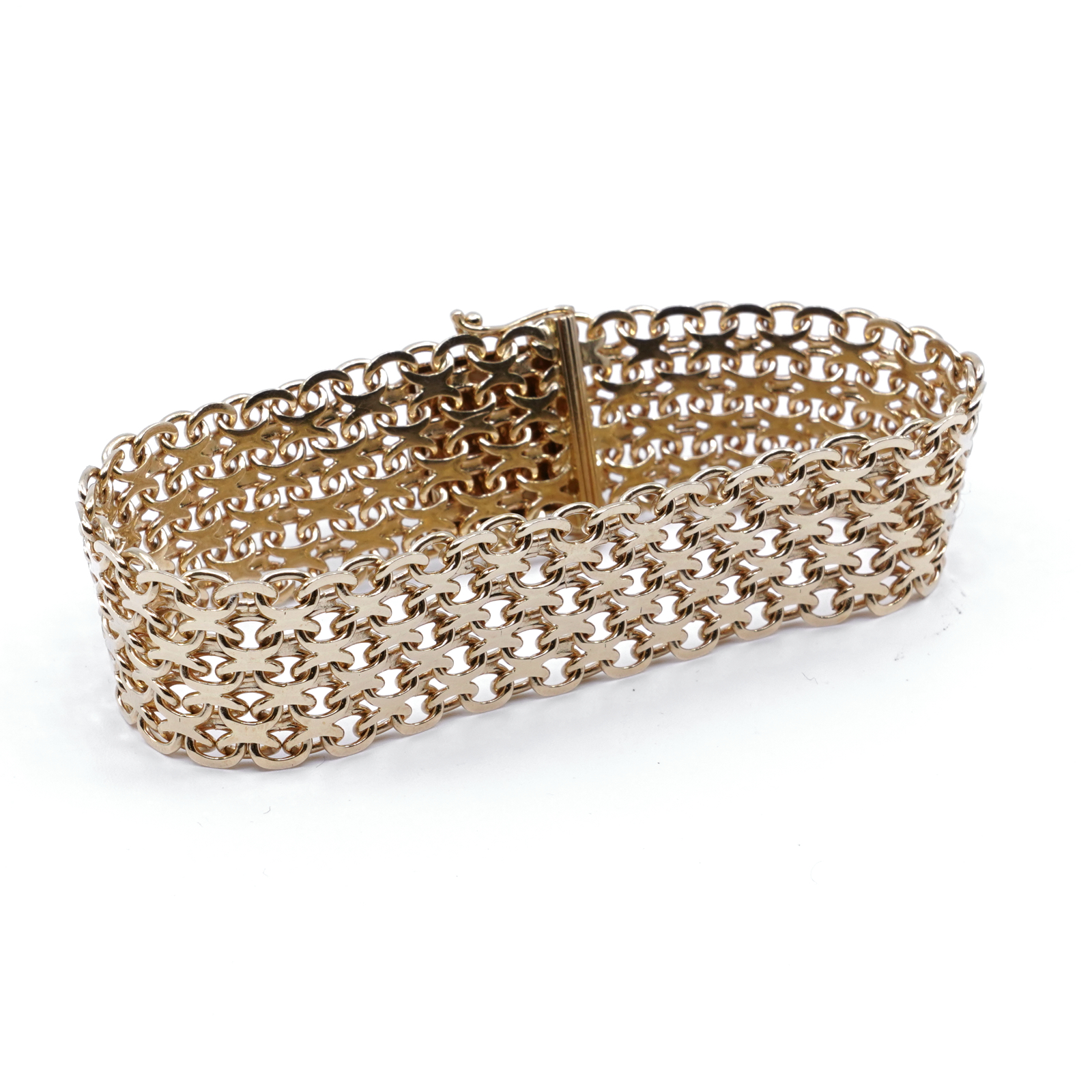Armband X-länk 18K 20cm