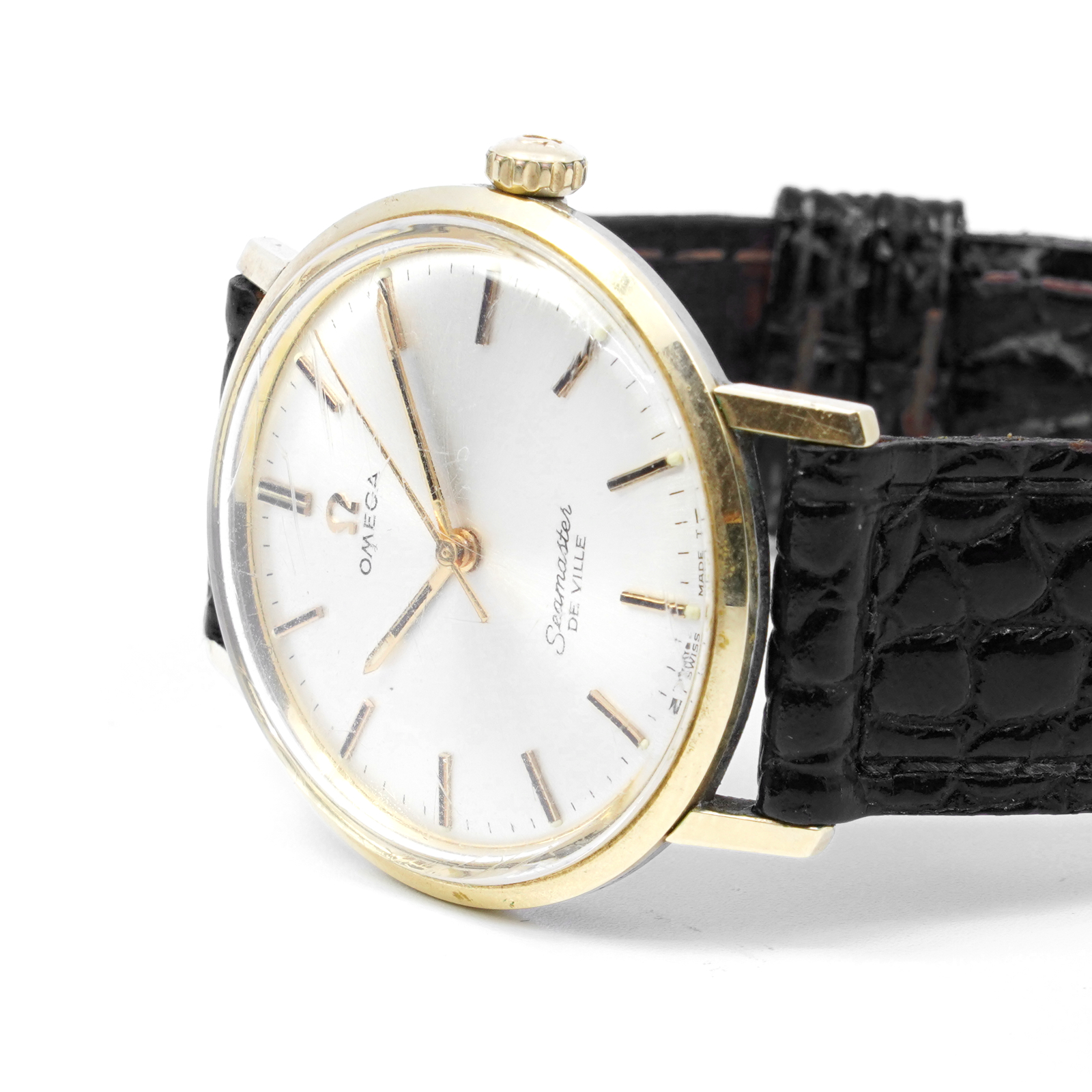 Omega Seamaster De-Ville 33,5mm guld på stål -1970