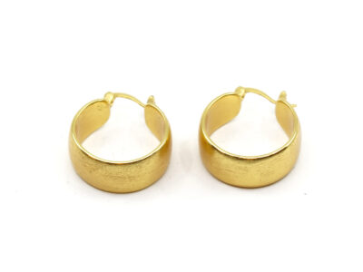 Örhängen Creoler Förgyllt S925