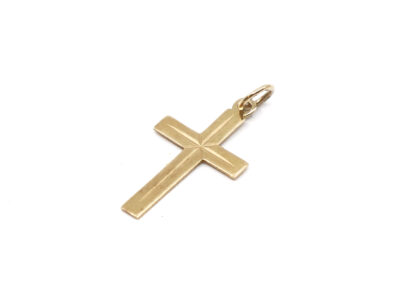 Hänge Kors Guld 18K