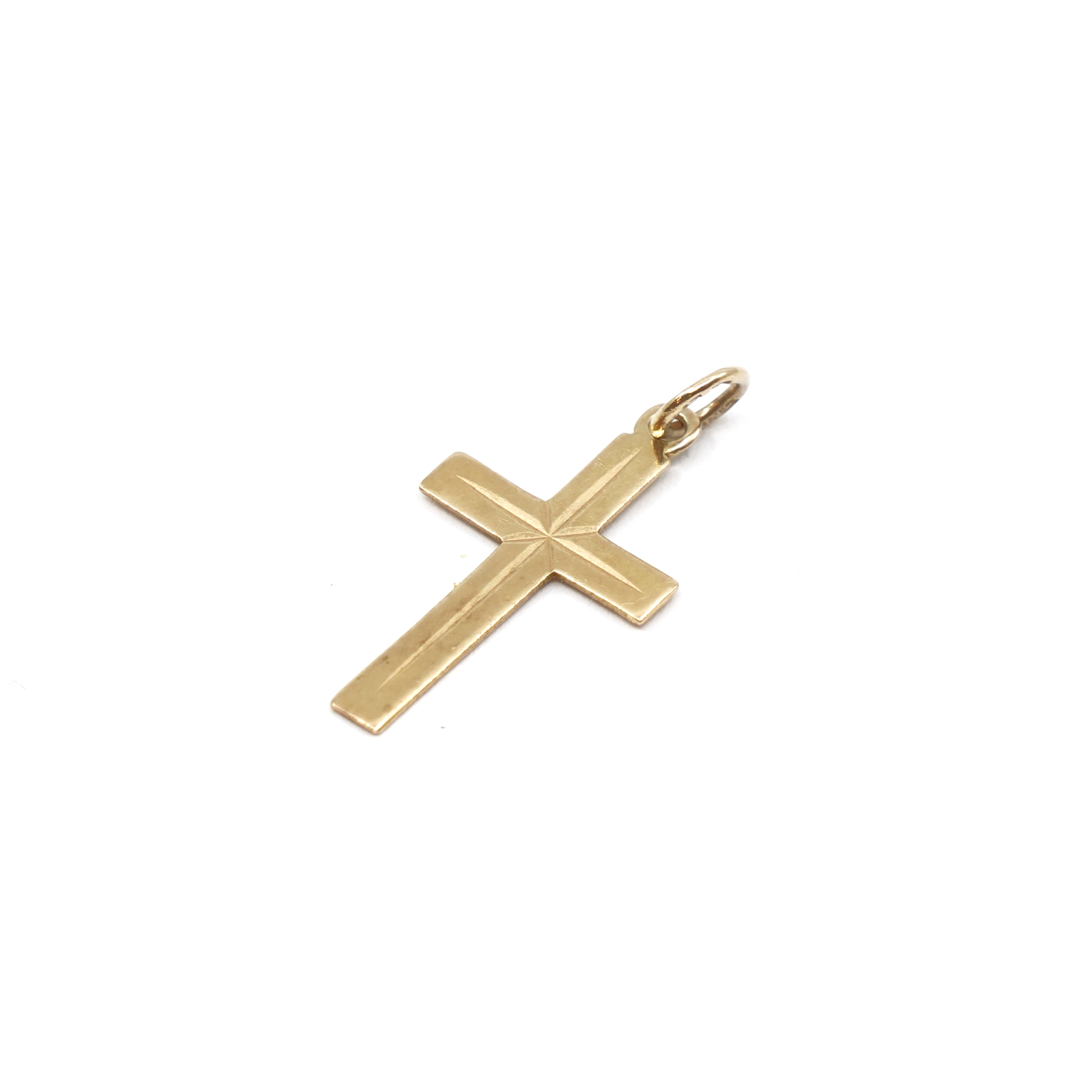Hänge Kors Guld 18K