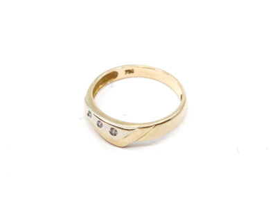 Ring Tvåfärgat Guld 18K