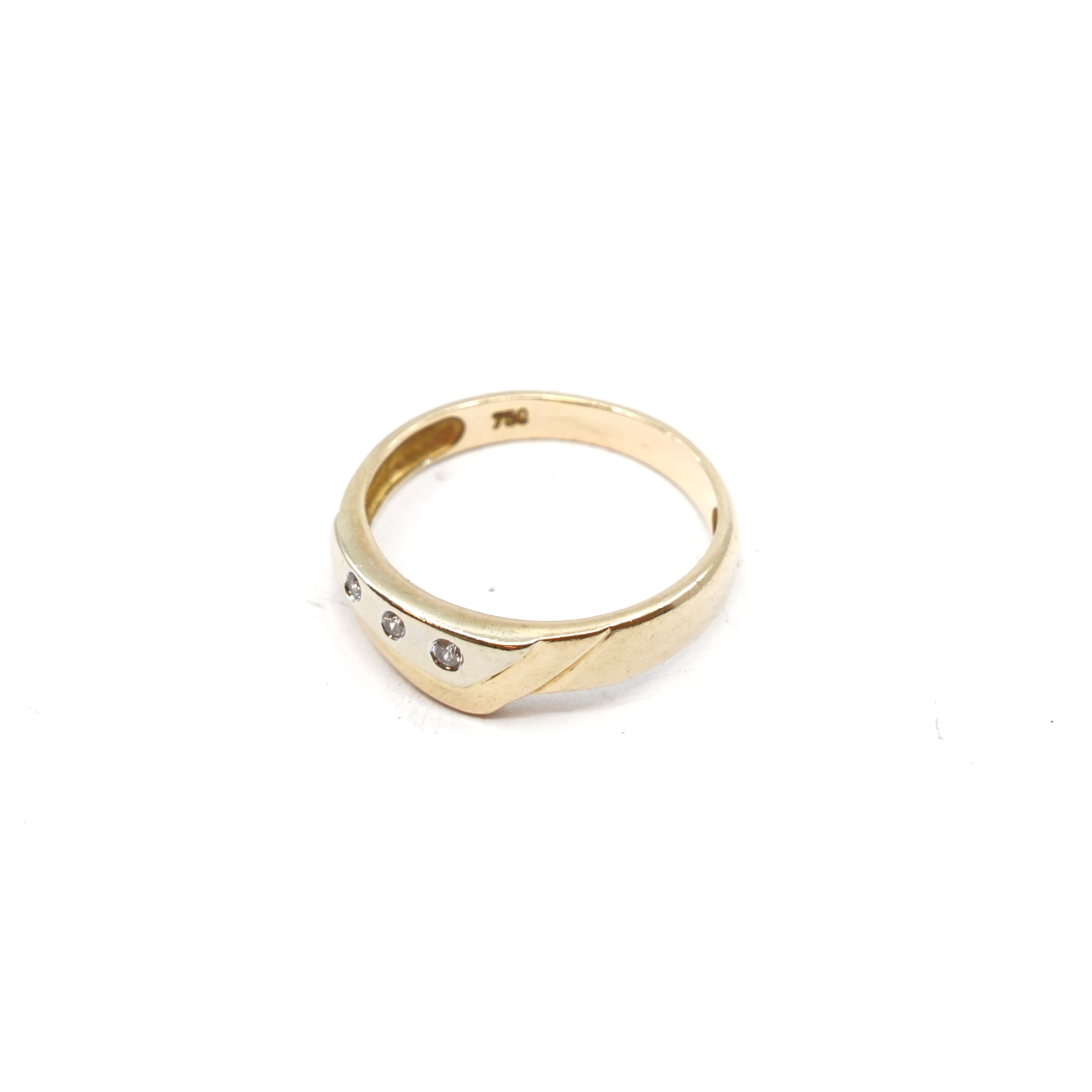 Ring Tvåfärgat Guld 18K