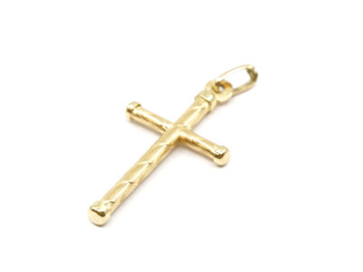Hänge Kors Guld 18K