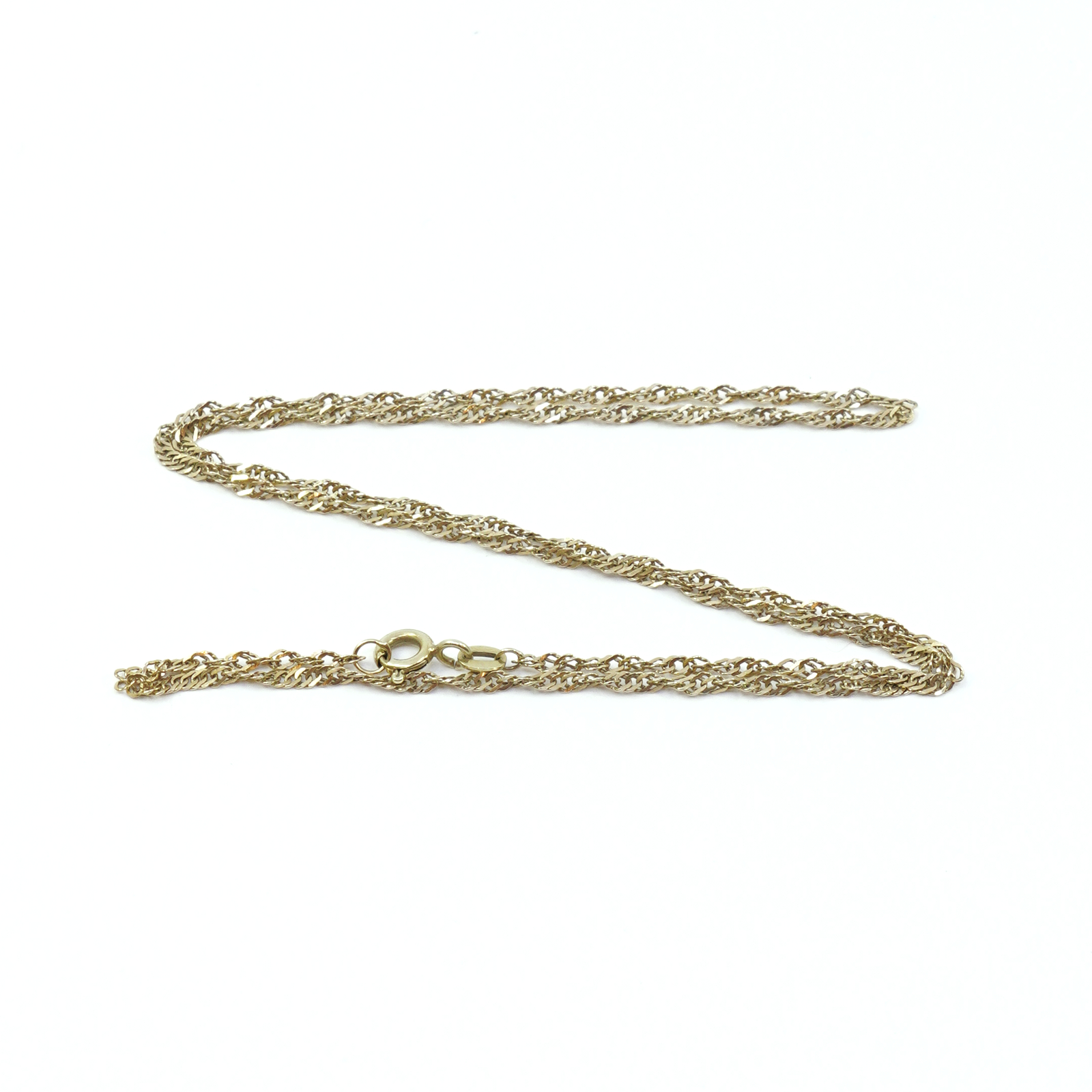 Halskedja Singapore Guld 14K
