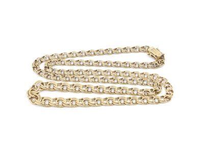 Halskedja doserad Bismarck Guld 18K 16,9g L 45,0cm B 4-6mm
