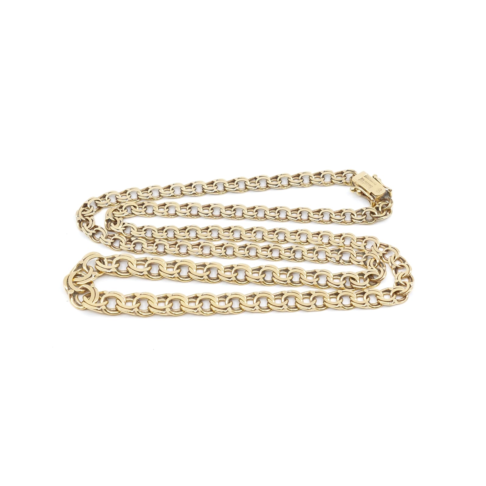 Halskedja doserad Bismarck Guld 18K 16,9g L 45,0cm B 4-6mm
