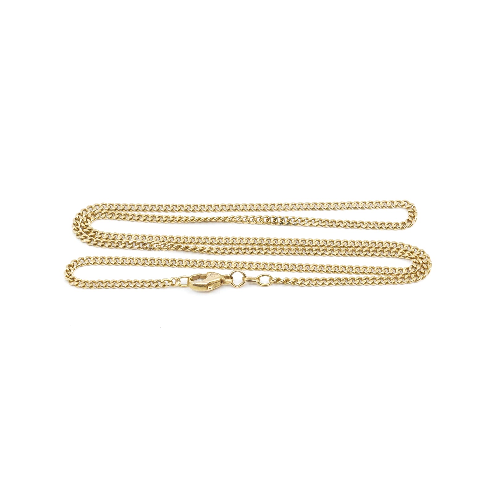 Halskedja Pansar Guld 54,5cm