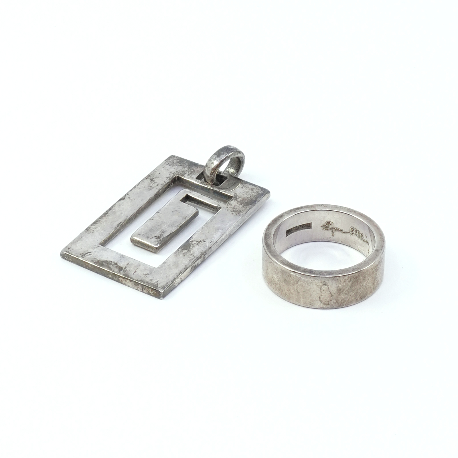 2 Smycken Silver, Efva Attling & Gucci