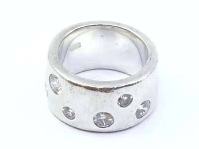 Ring Silver S925 med stenar