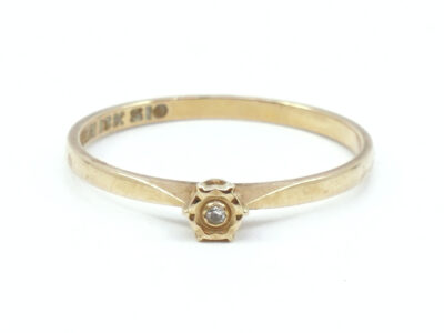 Ring Guld 18K med sten