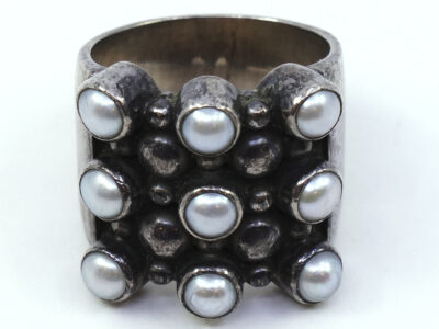 Ring Silver S925 med stenar