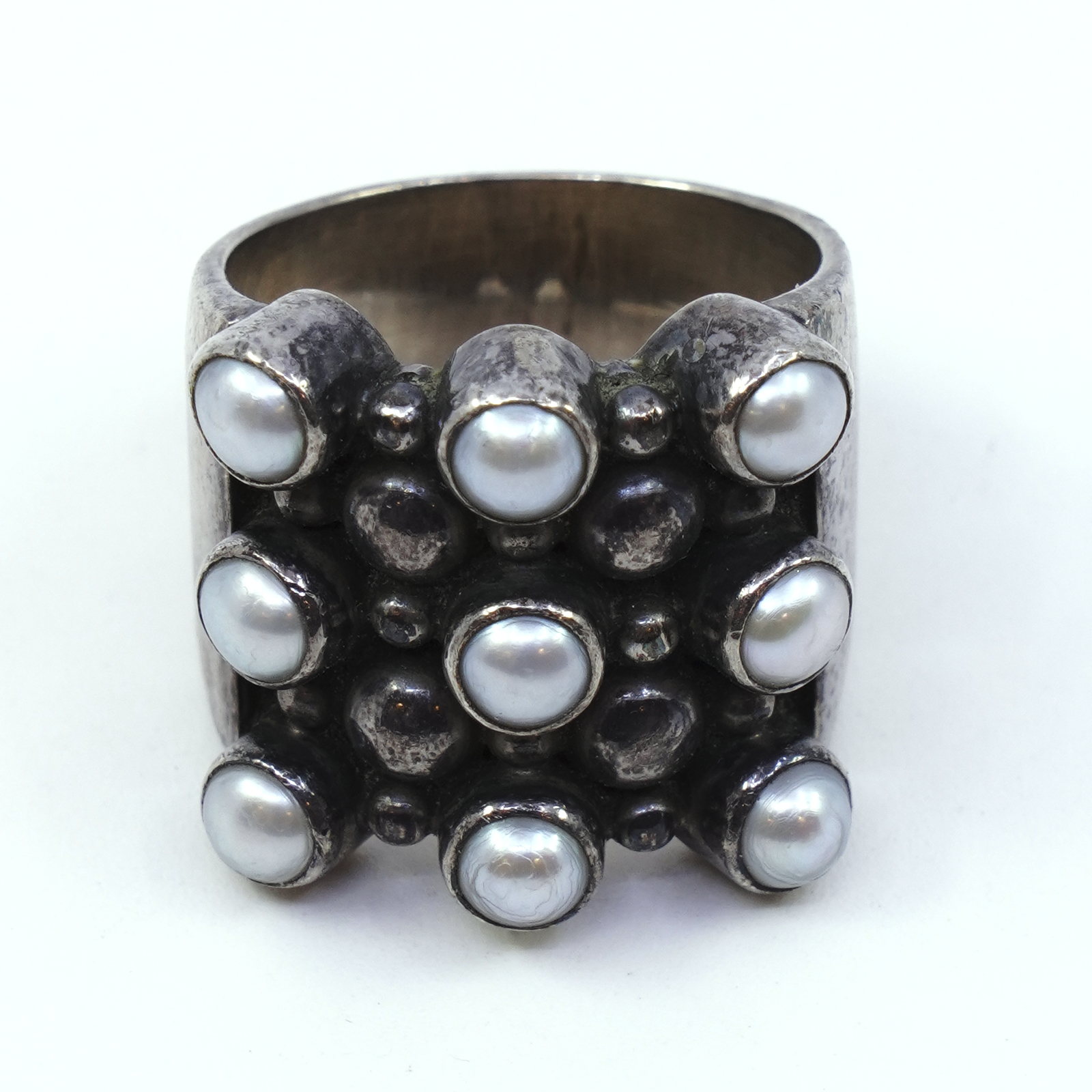 Ring Silver S925 med stenar