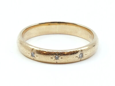 Ring Guld 18K med diamanter