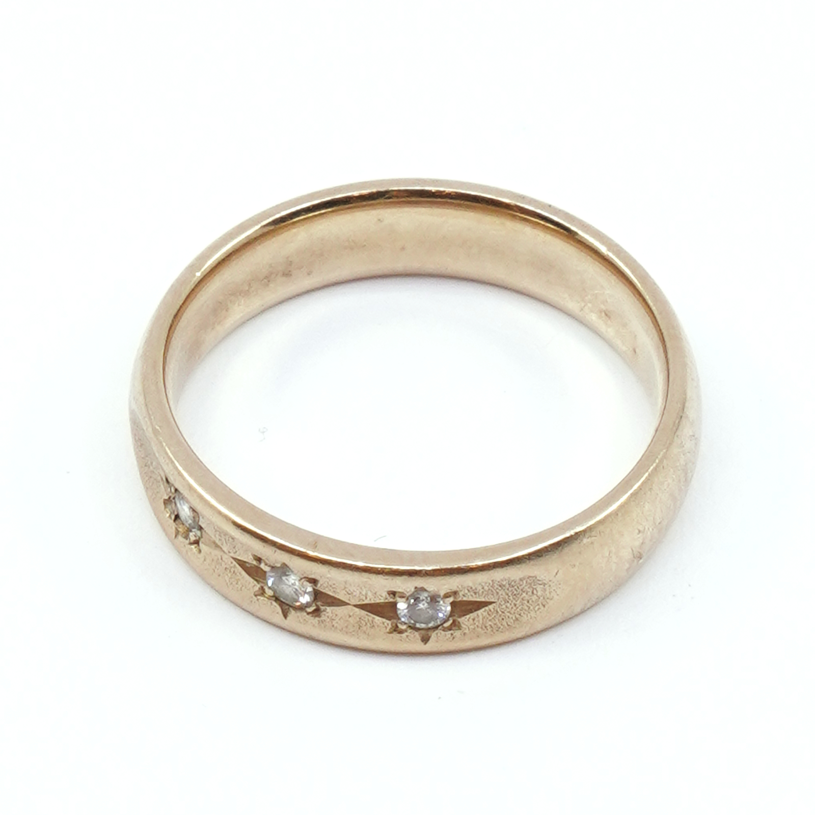 Ring Guld 14K med stenar