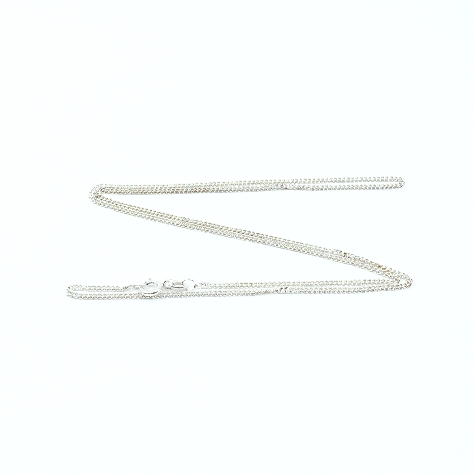 Halskedja Pansar Silver