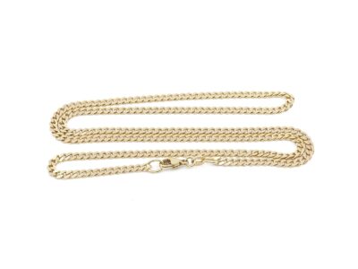 Halskedja Guld Pansar 18K 12,2g L 50,5cm B 3mm