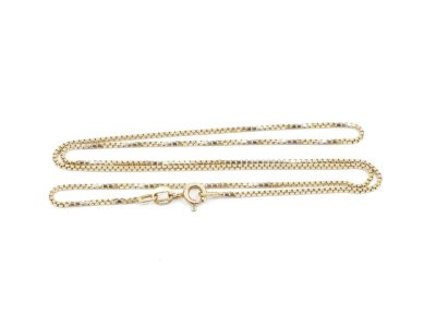 Halskedja Venezia Guld 18K 3,9g L 43cm B 1mm