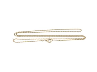 Halskedja Pansar Guld 51cm