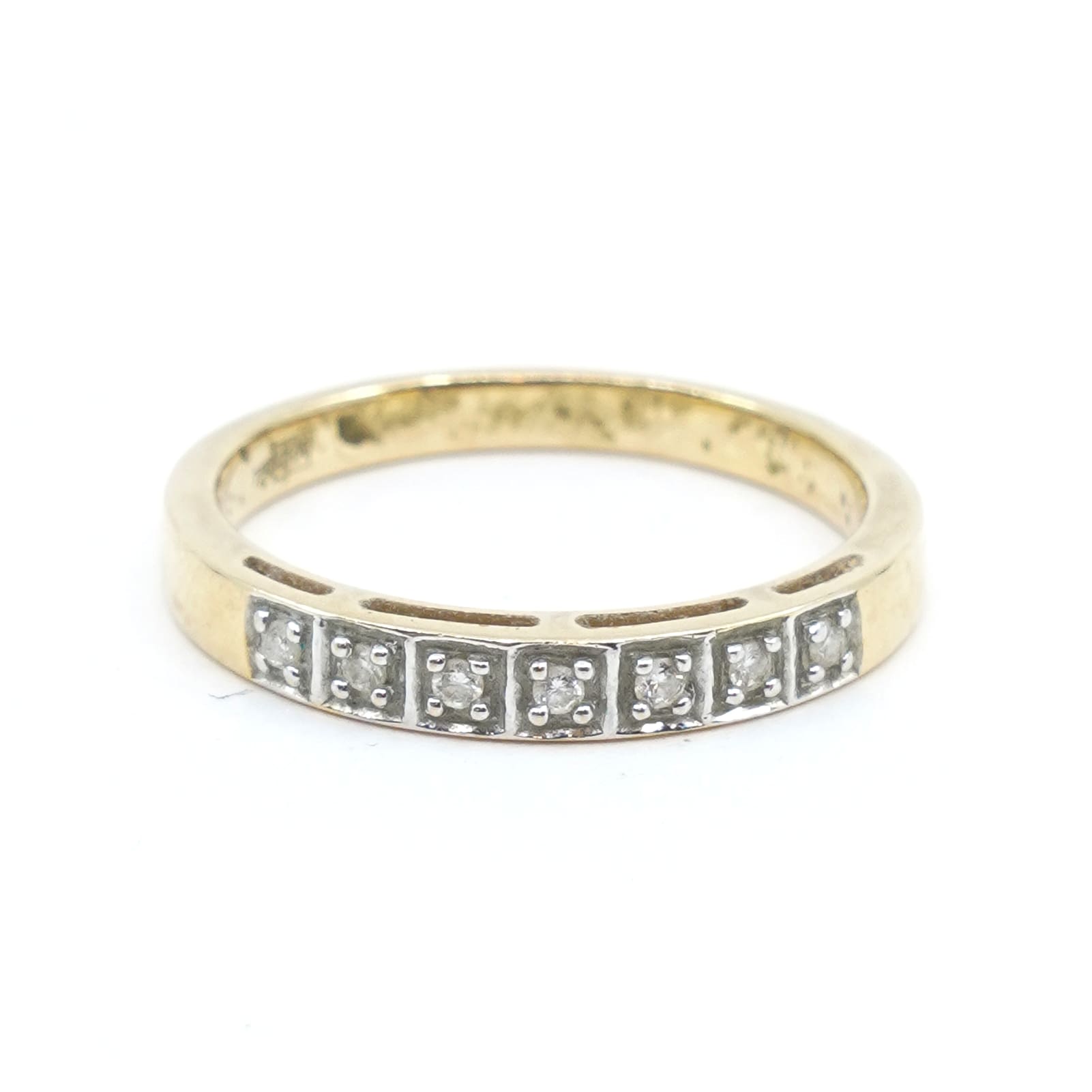 Ring 18K med diamanter