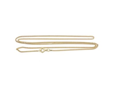 Halskedja Pansar Guld 18K 4,8g L 50,5cm B 1mm