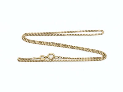 Halskedja Pansar Guld 18K 39cm
