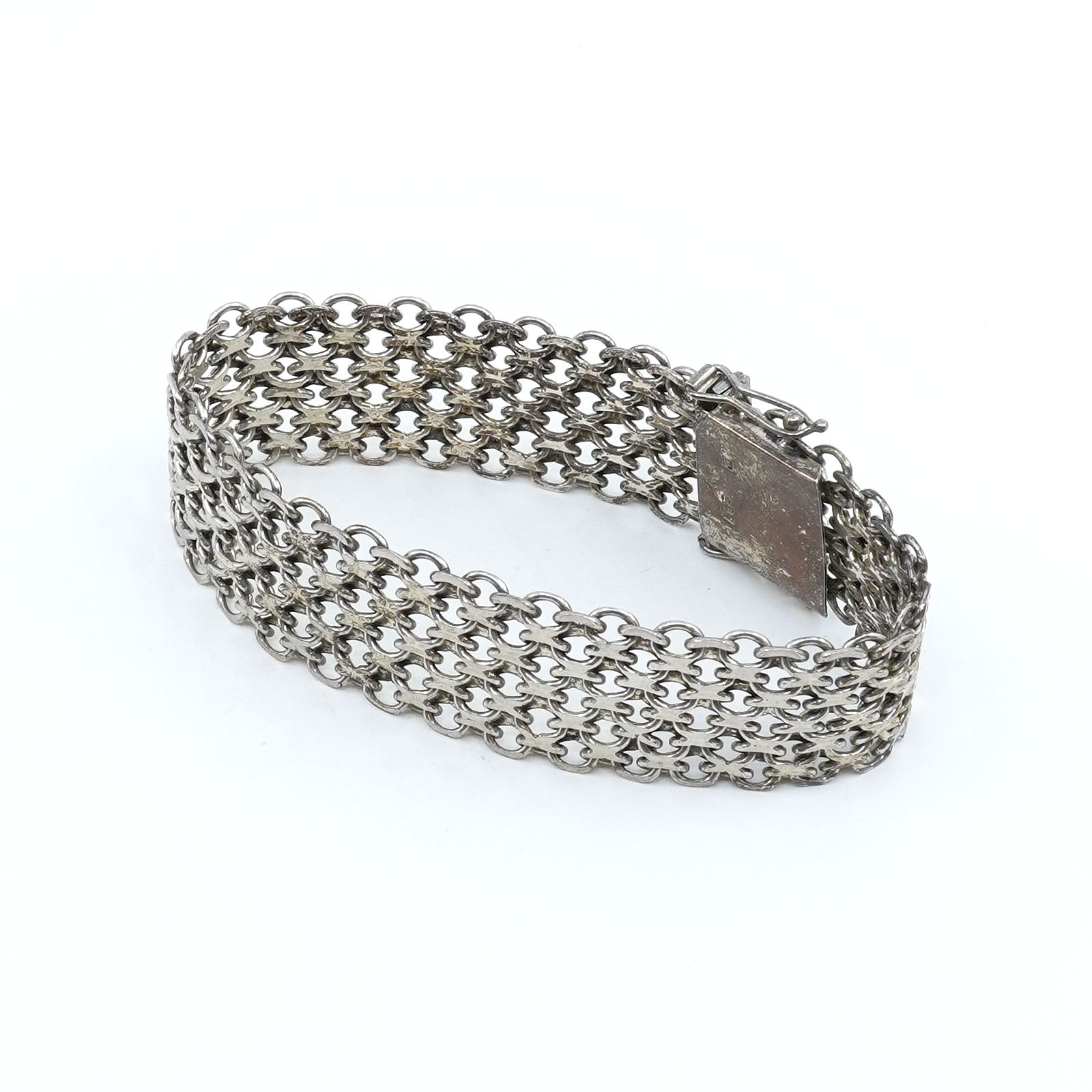 Armband X-länk SilverS830 19,5cm